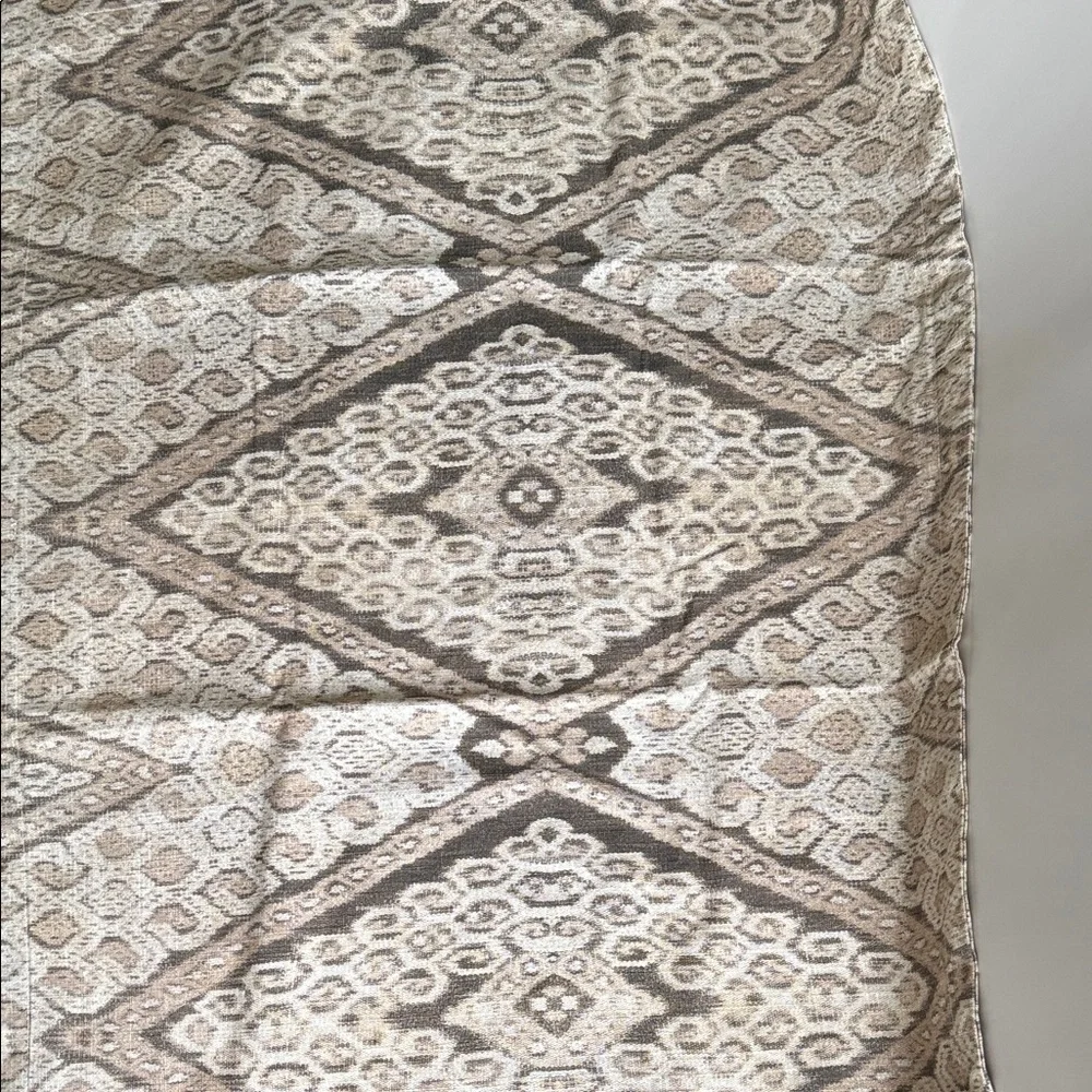 West Elm ikat Duvet standard  Pillow sham (1)